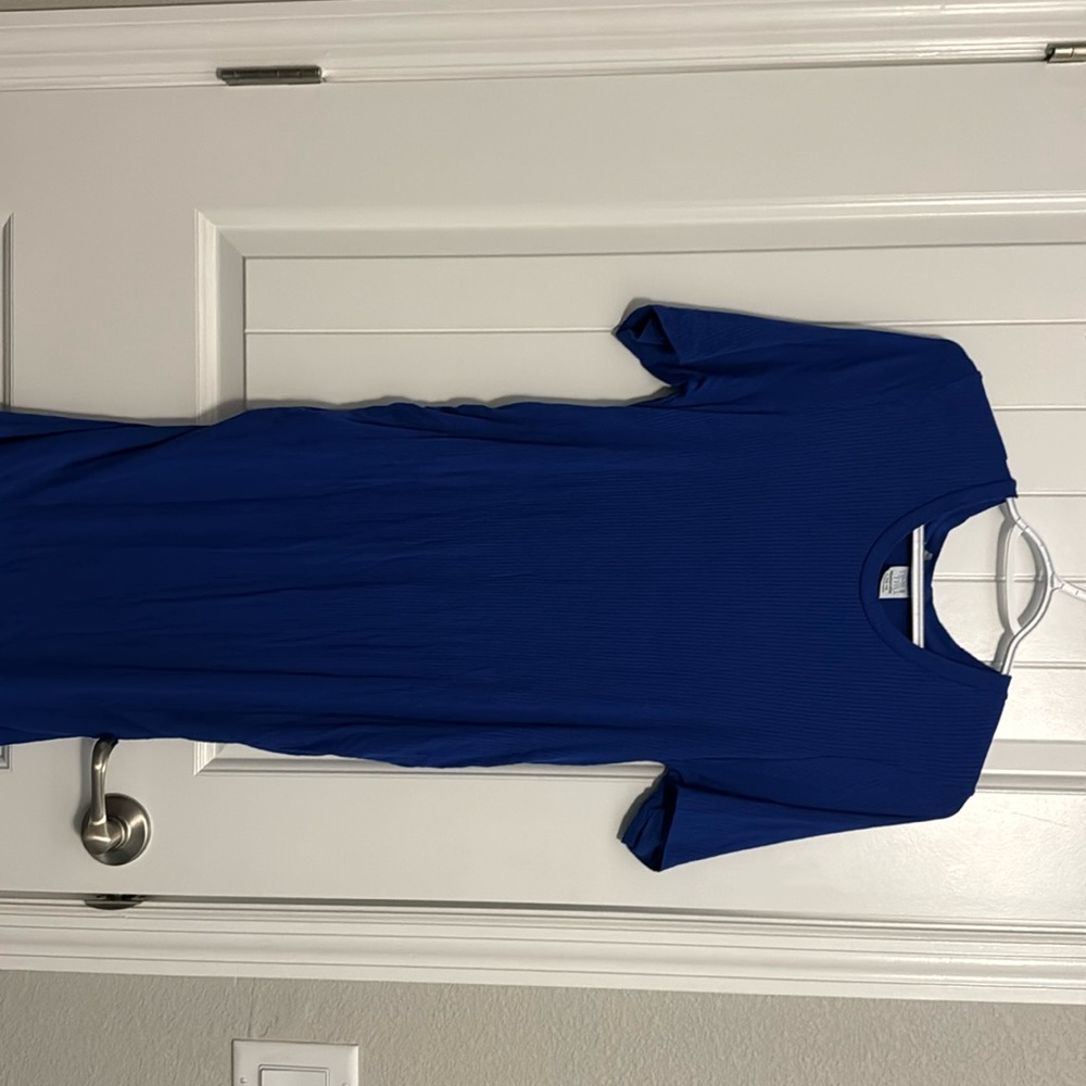 Blue maternity dress! Time and Tru